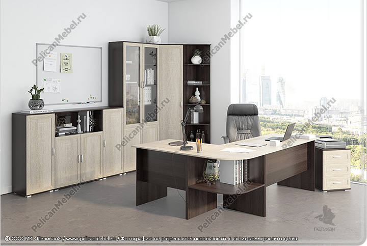 Корпусная мебель для офиса «Триумф» - Вариант комплектации 003