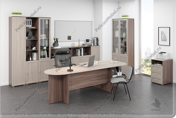Корпусная мебель для офиса «Триумф» - Вариант комплектации 005