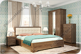 Корпусная мебель для спальни «Классика» - Вариант комплектации 004