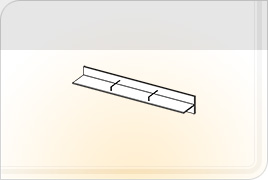 Элементы корпусной мебели для гостиной «Крафт» - Полка навесная - 1,8. ПН-1,8