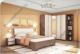 Корпусная мебель для спальни «Симона» - Вариант комплектации 004