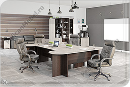 Корпусная мебель для офиса «Триумф» - Вариант комплектации 001