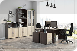 Корпусная мебель для офиса «Триумф» - Вариант комплектации 004